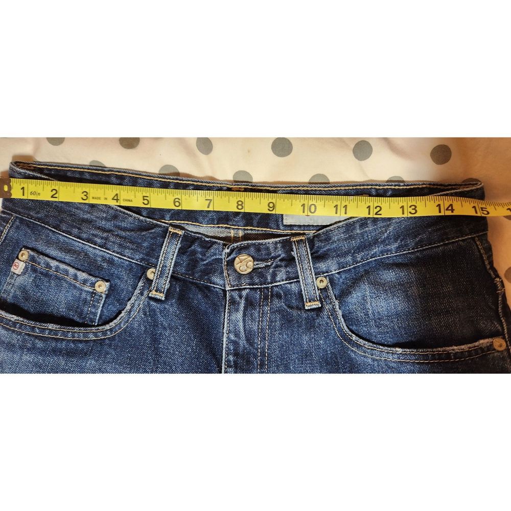 AG Adriano Goldschmied Women's High Rise Jeans in Dark Blue - Picture 13 of 16